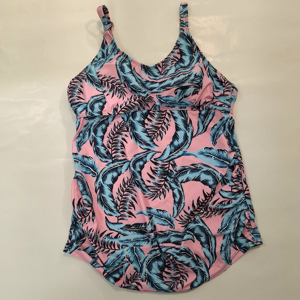 Maternity Tankini Swimsuit Top - Size Medium - Picture 5 of 6